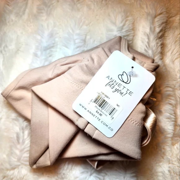 NWT Annette Post Surgical No Wire Bra 34C Beige - Picture 3 of 7